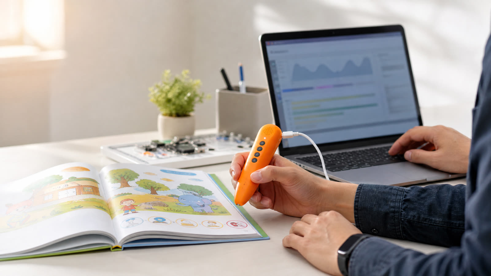 What Long-Term Support Options Are Available for Talking Pen Firmware Updates and New Book Content?