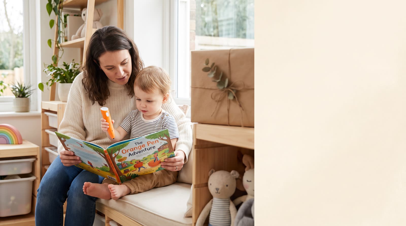 Is a reading pen and talking picture book set a good baby shower gift for a 3-year-old?