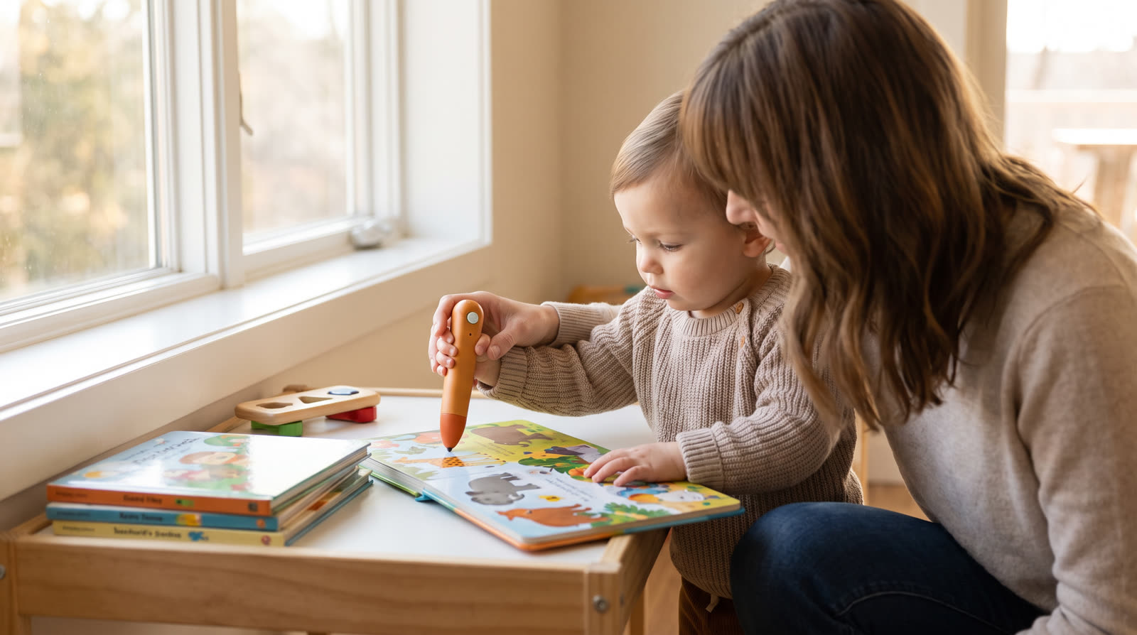 Can a Reading Pen and Talking Picture Book Improve Children’s Independent learning habits before preschool?