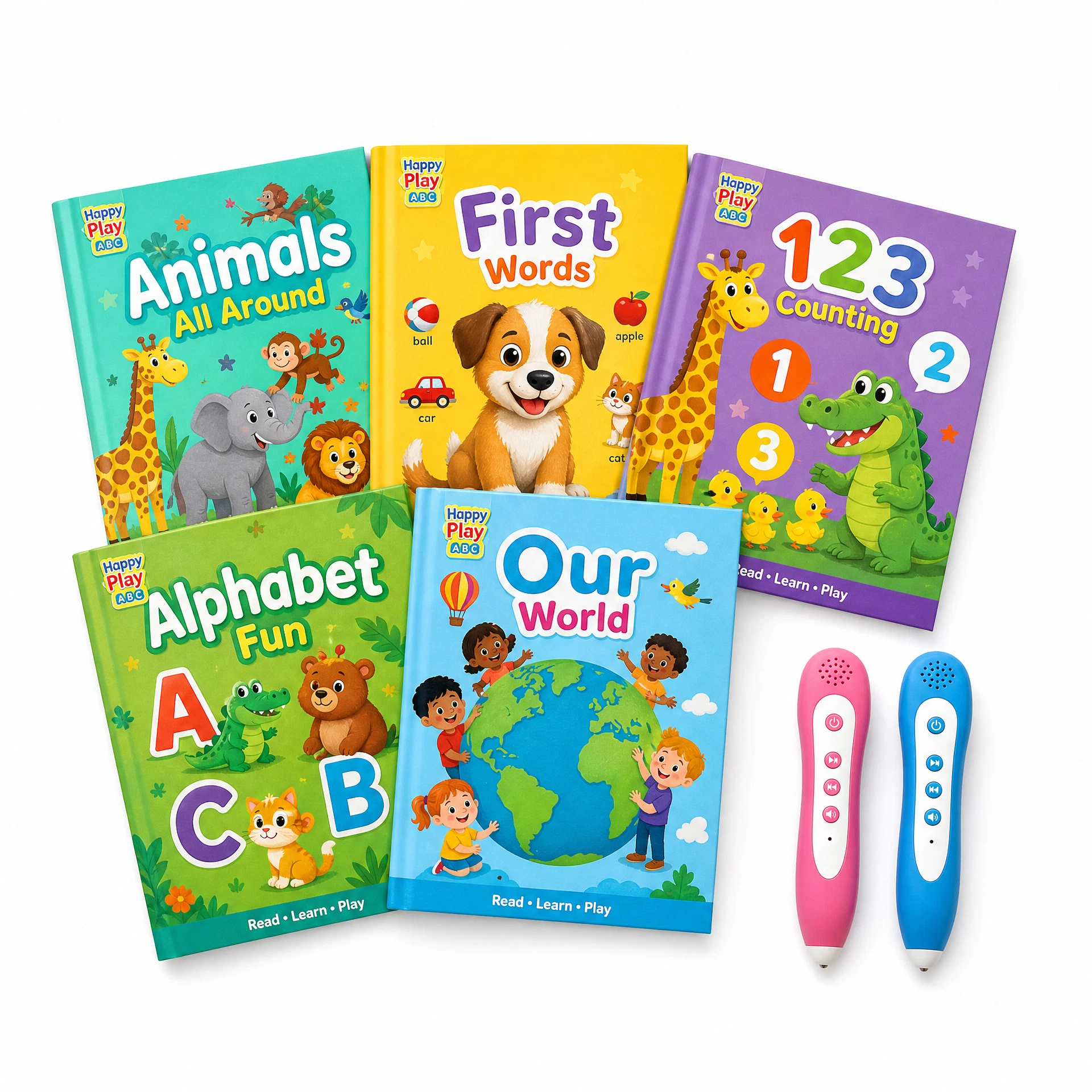 Story Book Set with Twin Pens