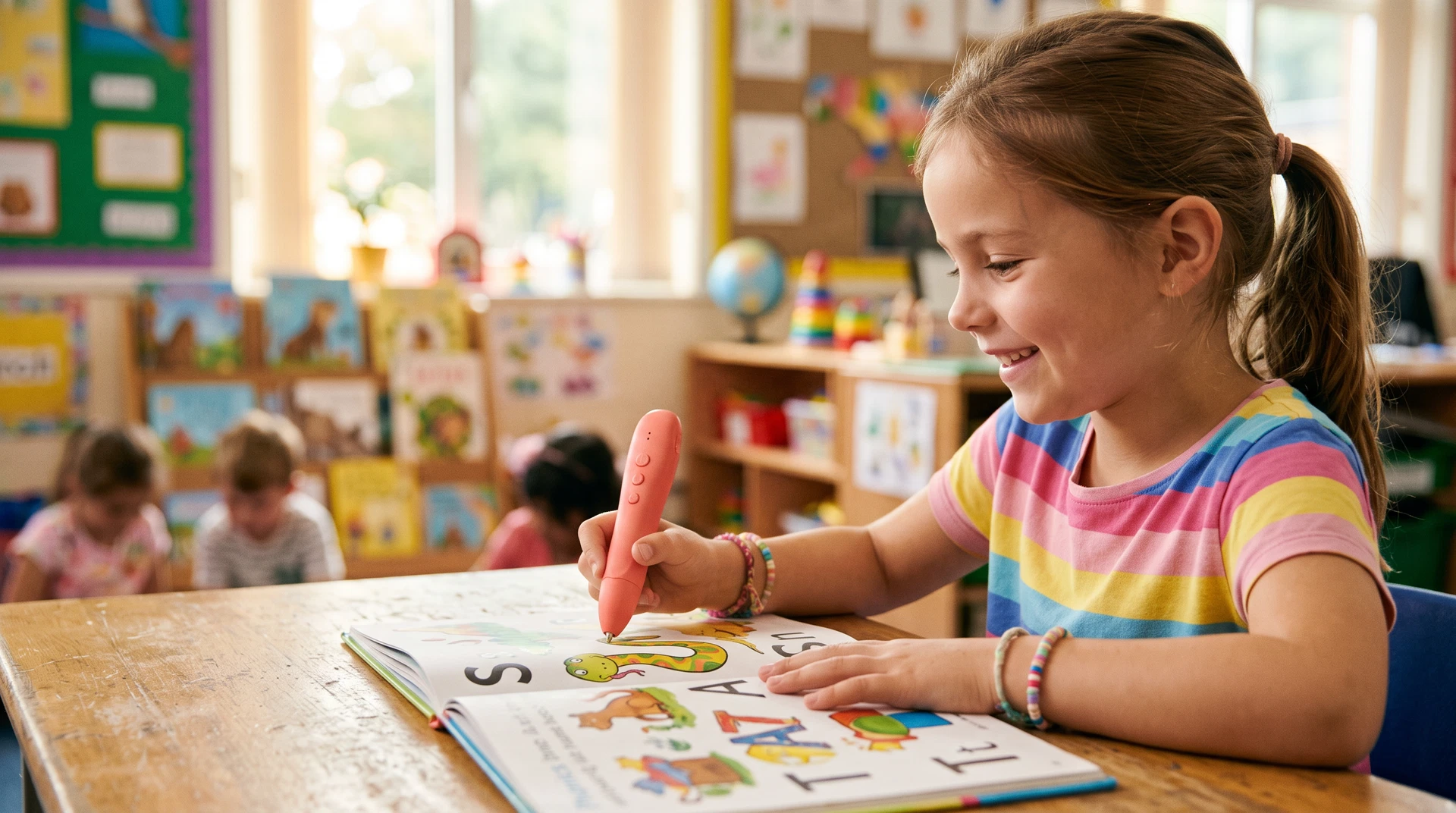 Can factories produce reading pens with an integrated microphone for pronunciation grading?