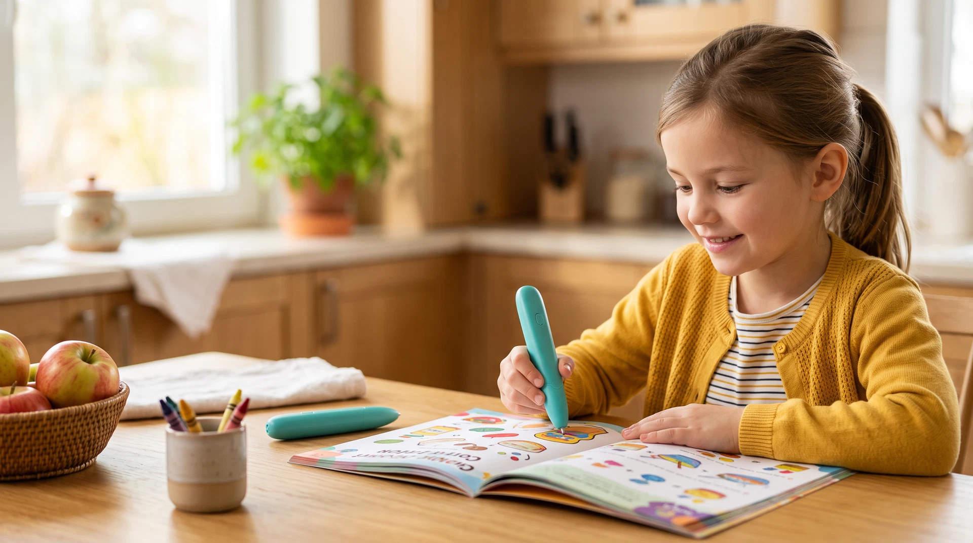 Can Waterproof Talking Pens Revolutionize Interactive Culinary Education for Children?