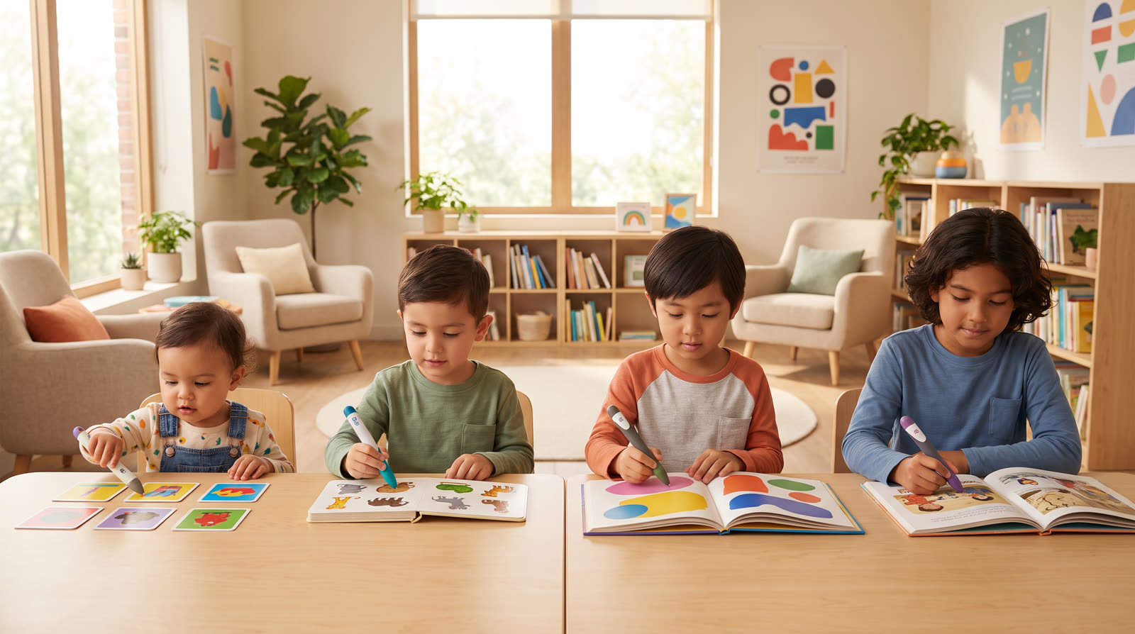 How Should a Brand Create an Age-Band Talking Pen Range for Children?