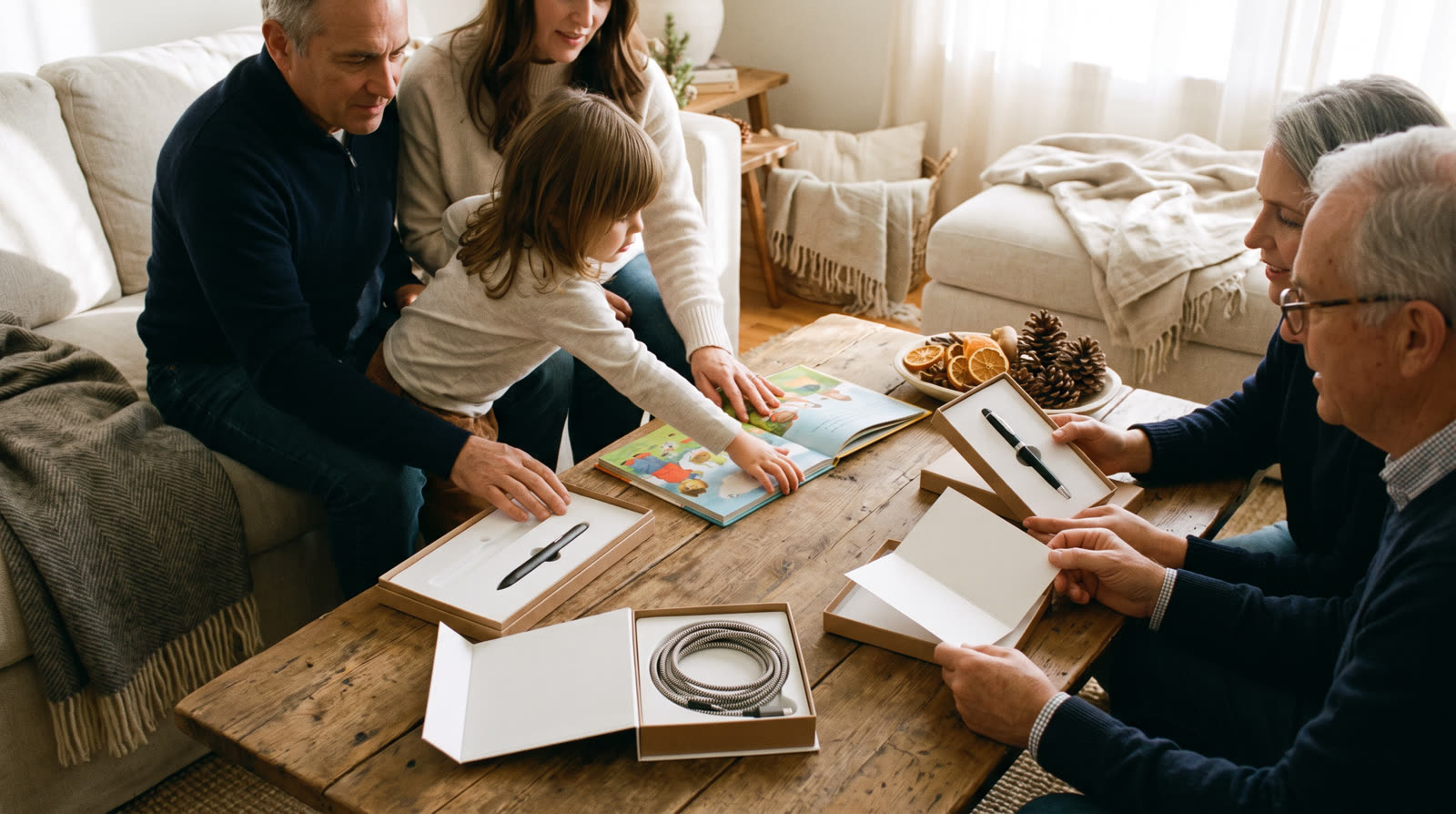 Child using an unbranded reading pen and illustrated learning materials for a stylo parlant rechargeable buyer guide