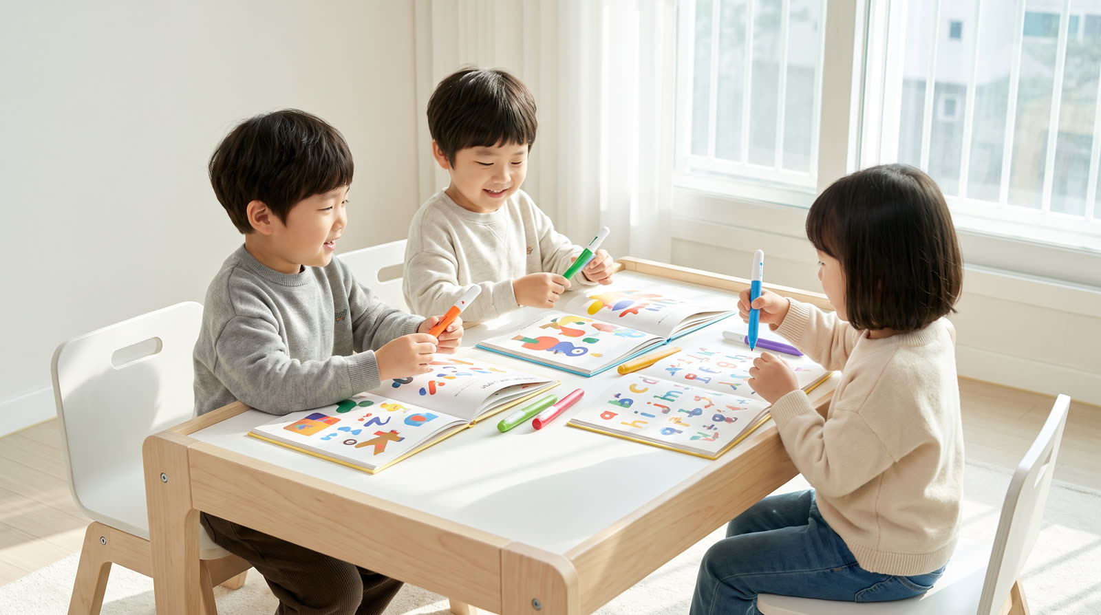 How Should Korean Buyers Build an Alphabet, English and Interactive-Book Reading-Pen Offer?