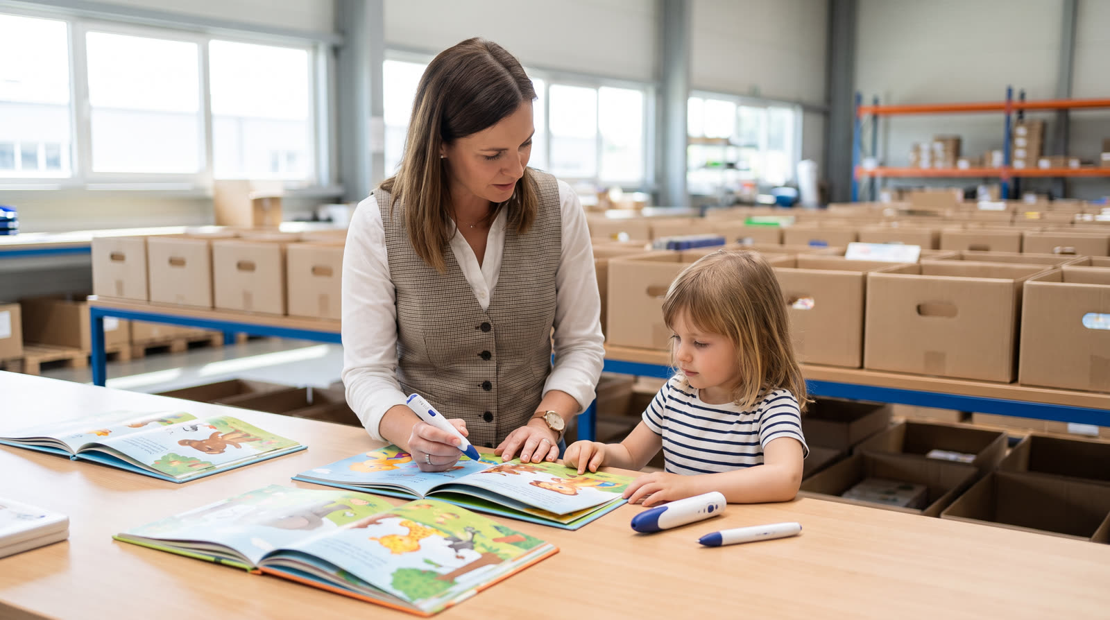 How Should a Distributor Build a Reading Pen Spare-Stock Forecast?